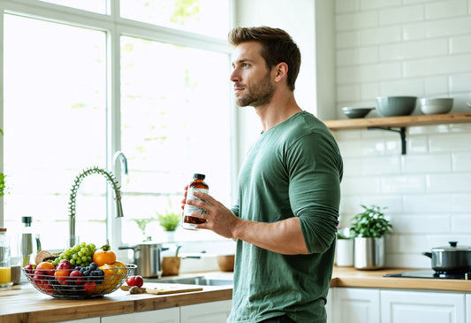 Start your day strong with men’s multivitamin benefits for energy, immunity, and overall wellness